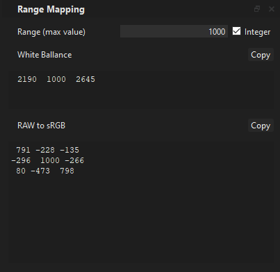 Ranges